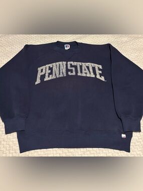 Vintage Penn State Russell Athletic College Crewneck Sweatshirt Size Large